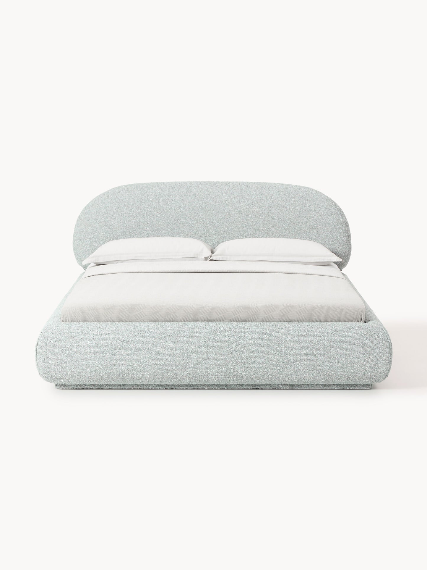 Albrisa Bouclé Upholstered Bed