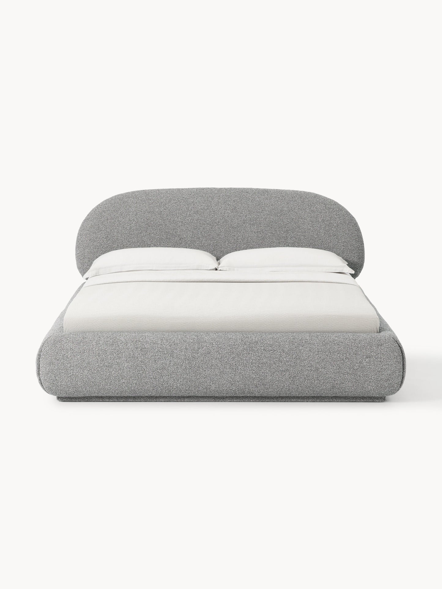 Albrisa Bouclé Upholstered Bed