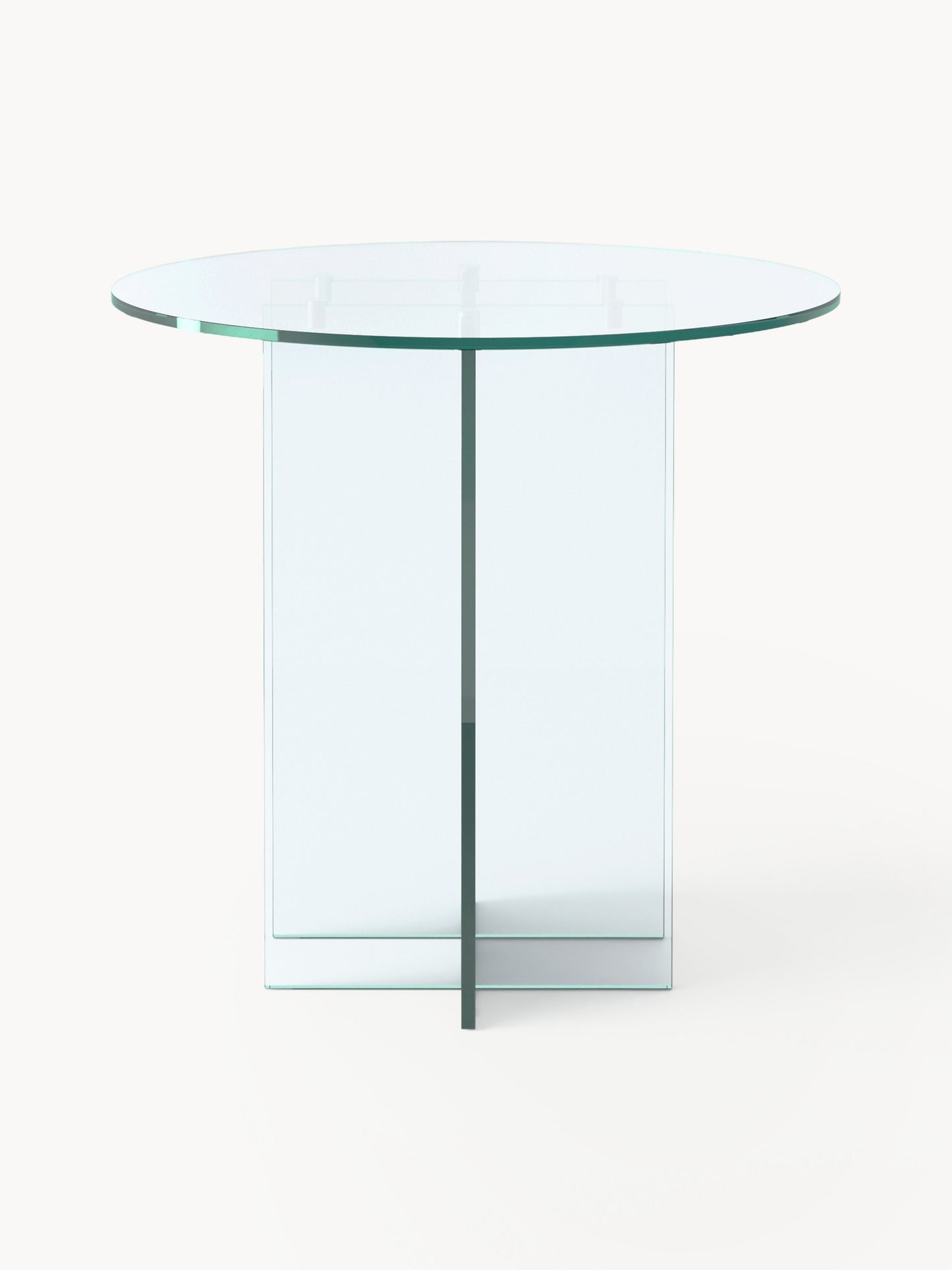 Anousta Round Glass Dining Table, in Various Sizes