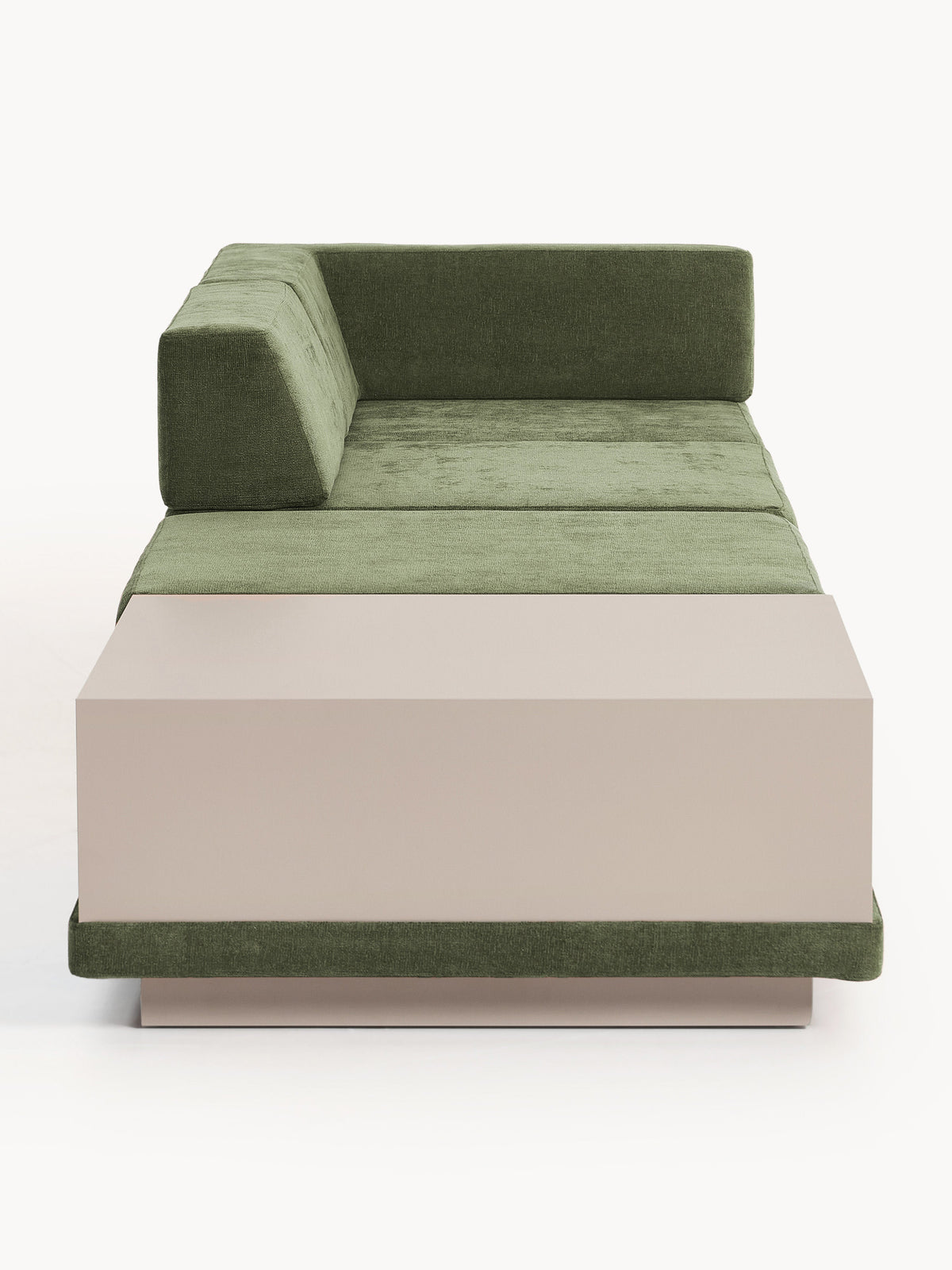 Colisto Modular Sofa (4-Seater) with Coffee Table & Ottoman
