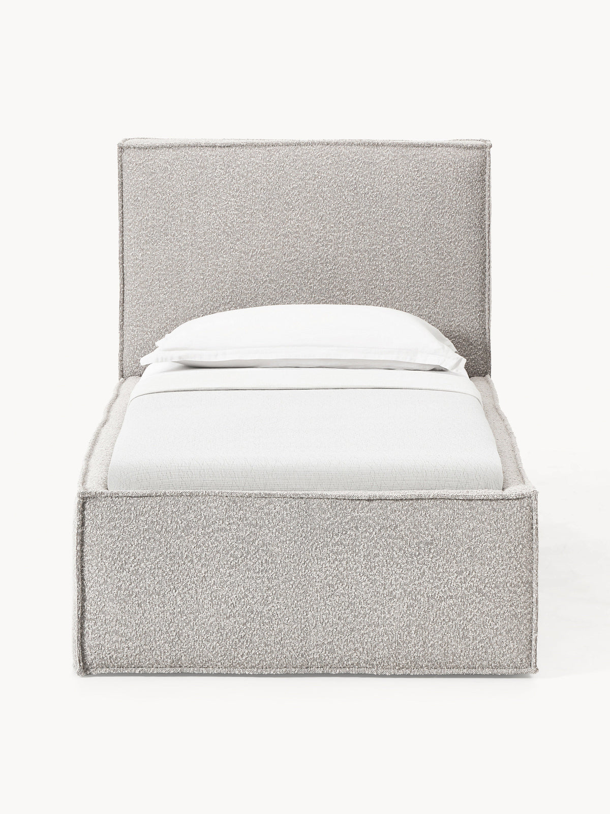 Dremira Single Bed in Bouclé