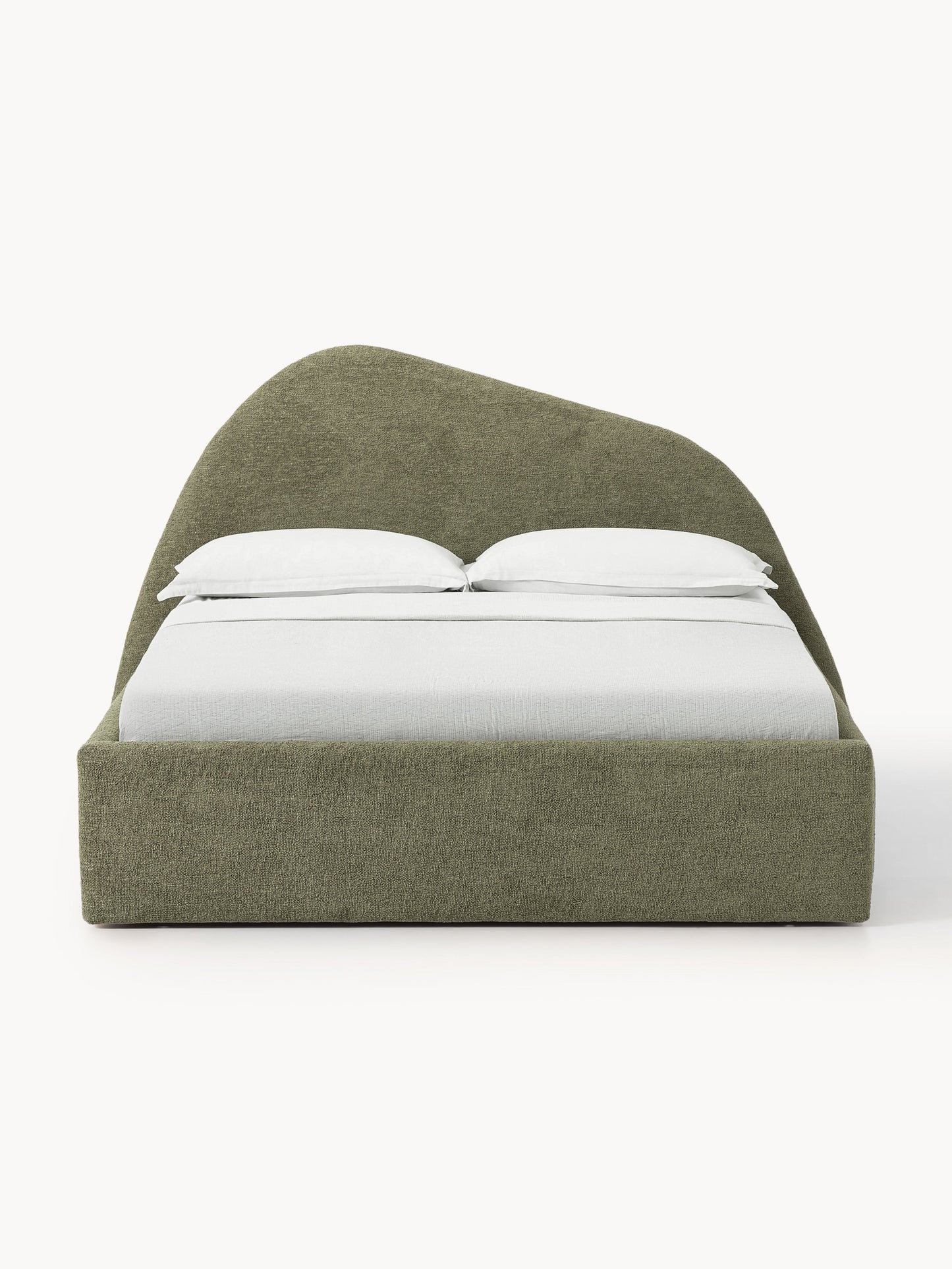 Garwell Upholstered Bed in Bouclé