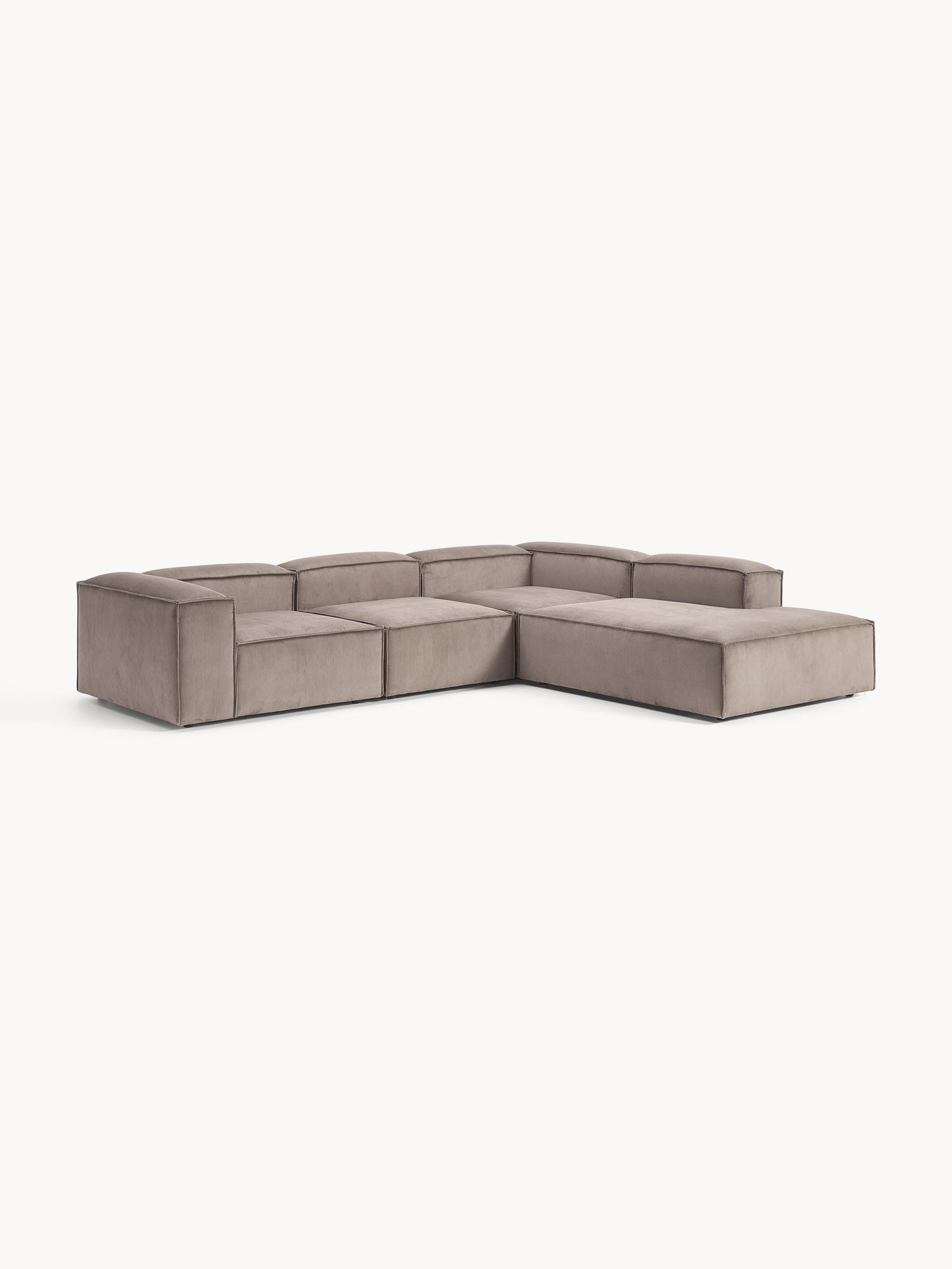 Lenoble Modular XL Corner Sofa (4-Seater) in Corduroy