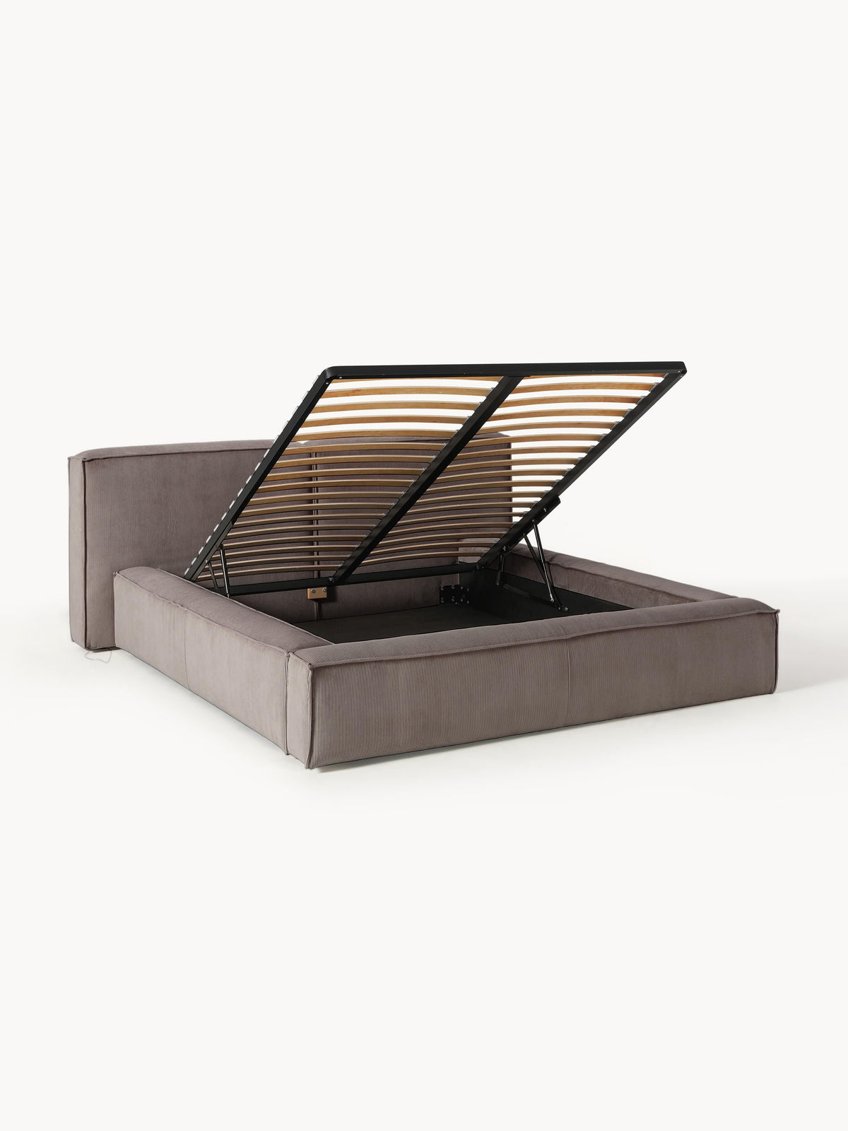 Lenoble Upholstered Bed with Storage, Corduroy