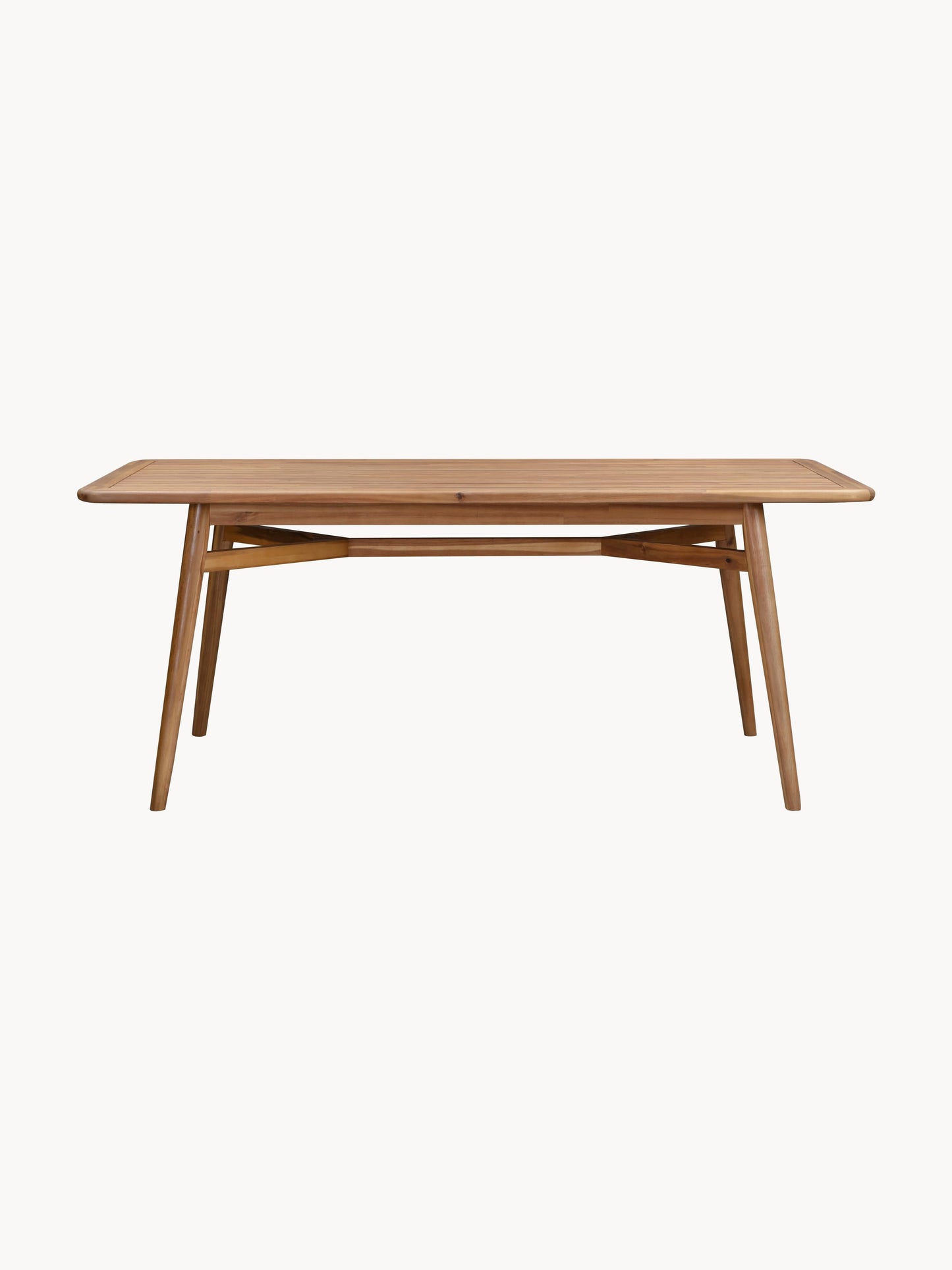 Marseld Acacia Wood Garden Table, 180 x 90 cm