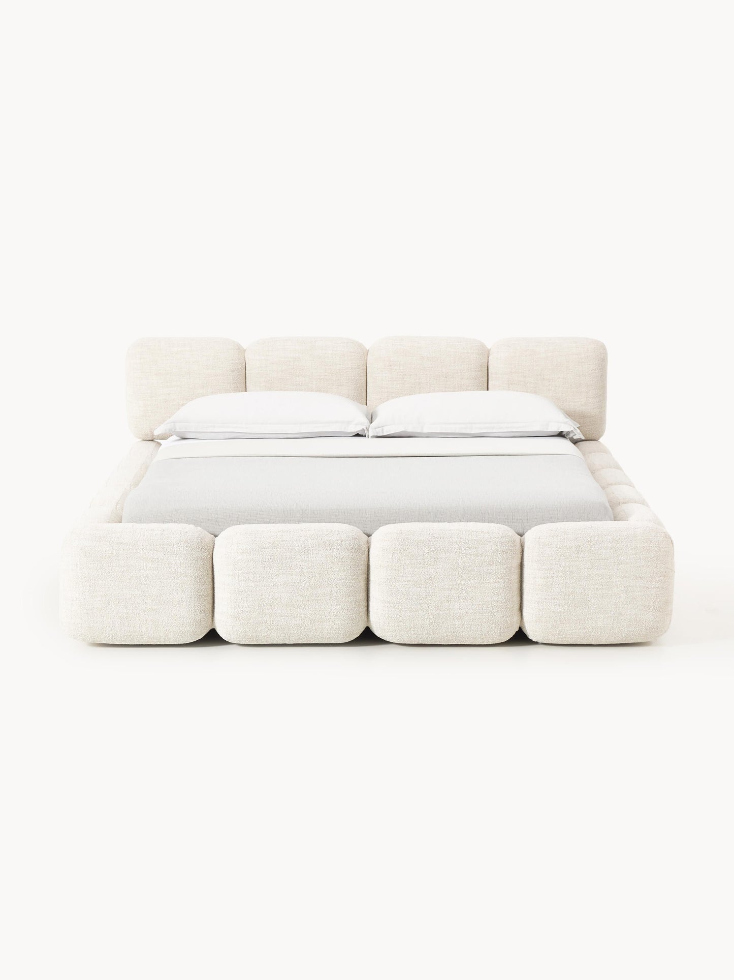 Taylisa Bouclé Upholstered Bed