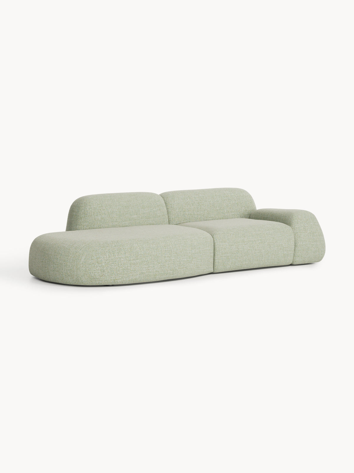 Wolprima Modular Chaise in Bouclé (3-Seater)