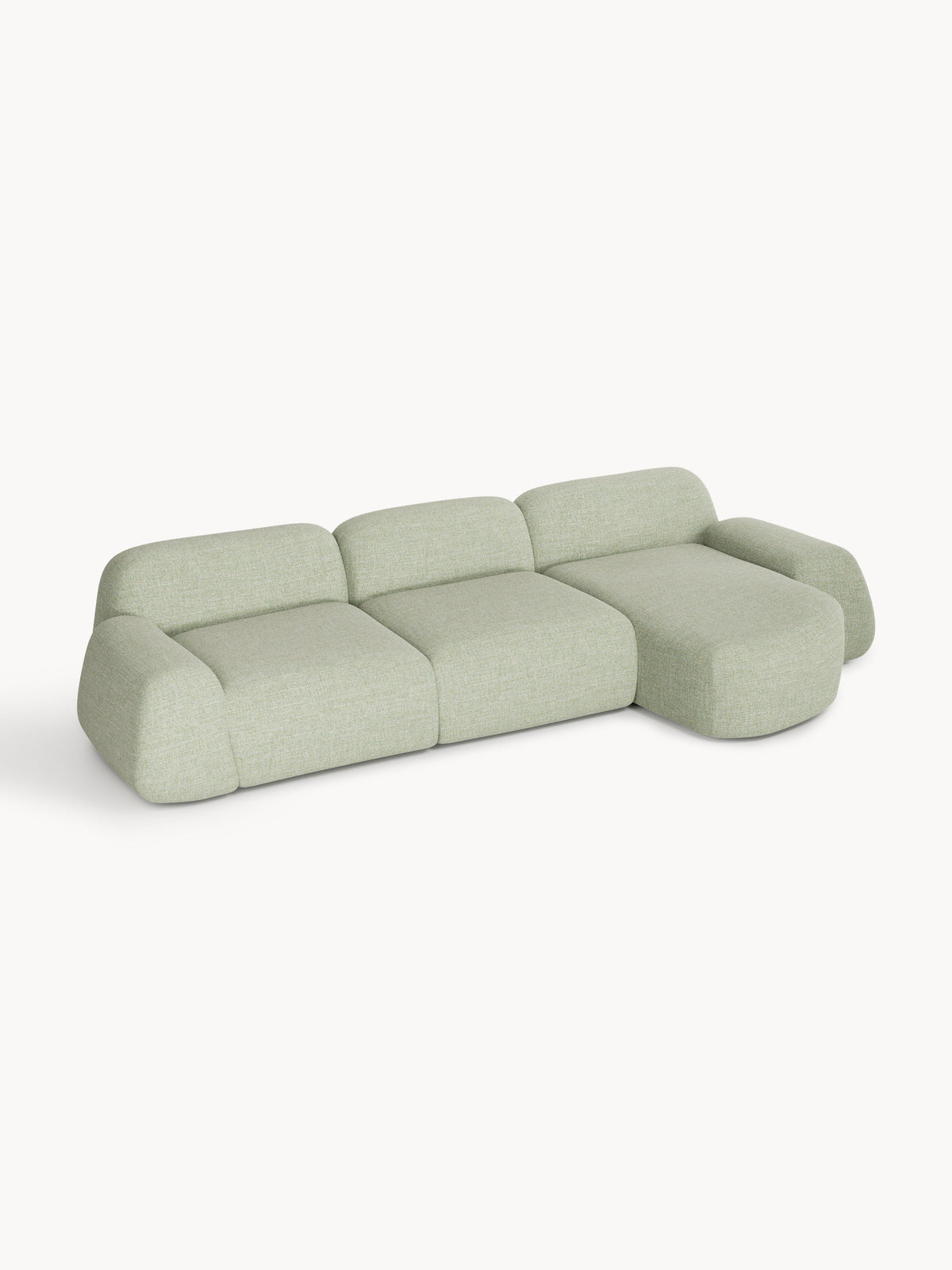 Wolprima Modular Corner Sofa in Bouclé (4-Seater)