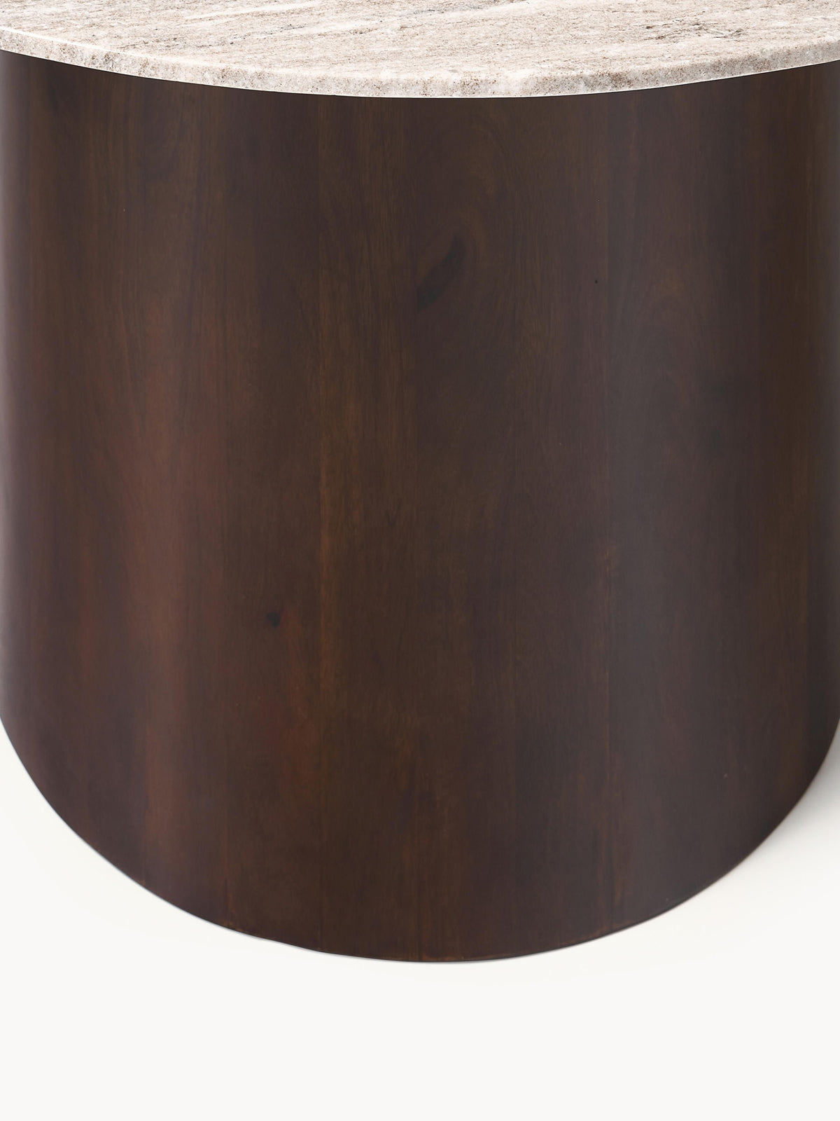 Abbral Round Dining Table in Marble, Ø 120 cm
