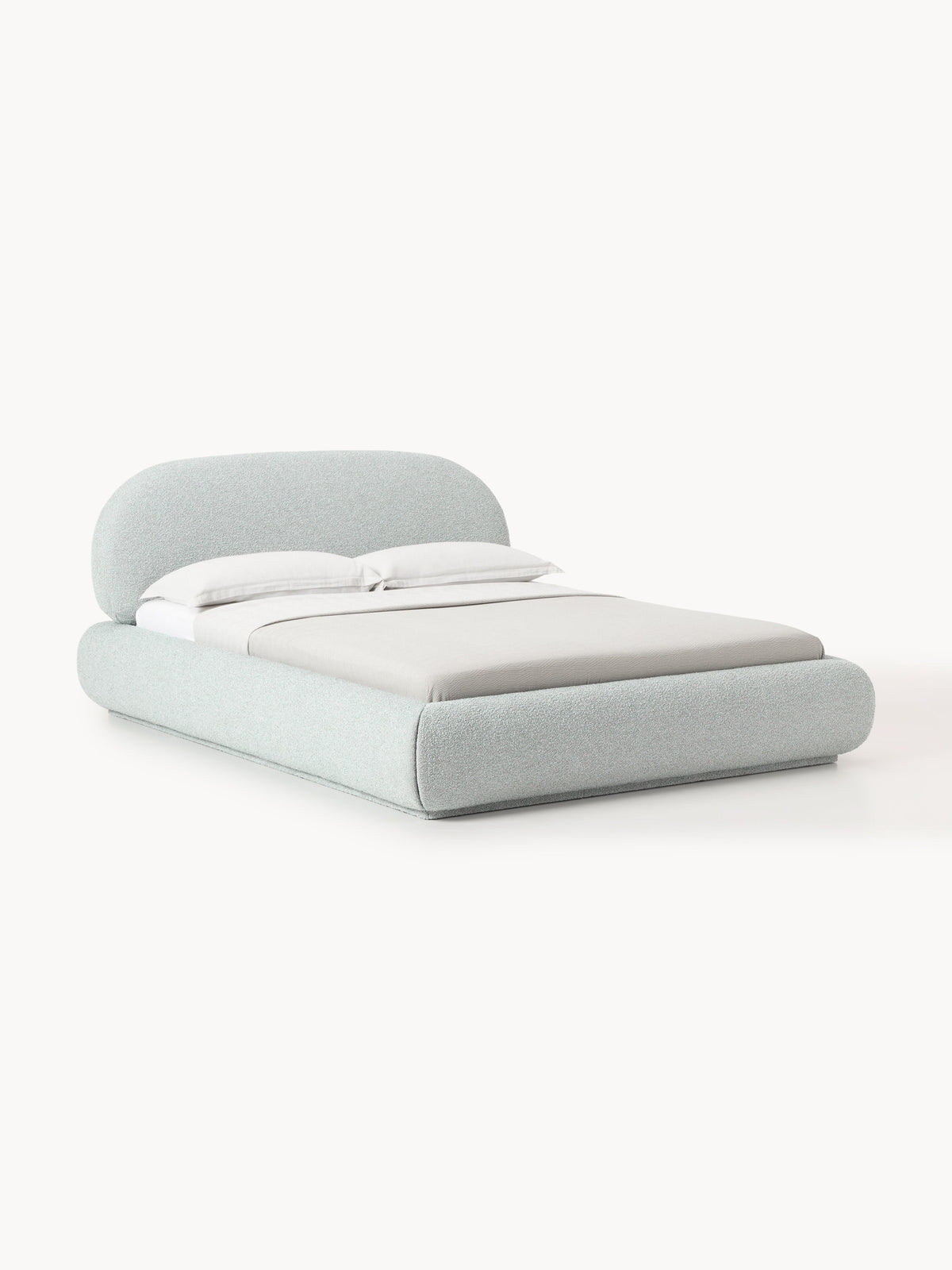 Albrisa Bouclé Upholstered Bed