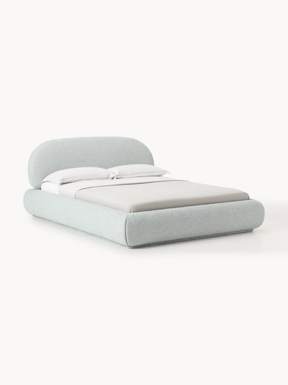 Albrisa Bouclé Upholstered Bed
