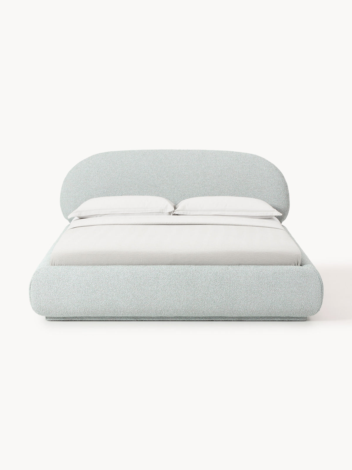 Albrisa Bouclé Upholstered Bed