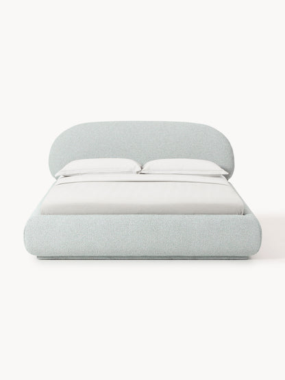 Albrisa Bouclé Upholstered Bed