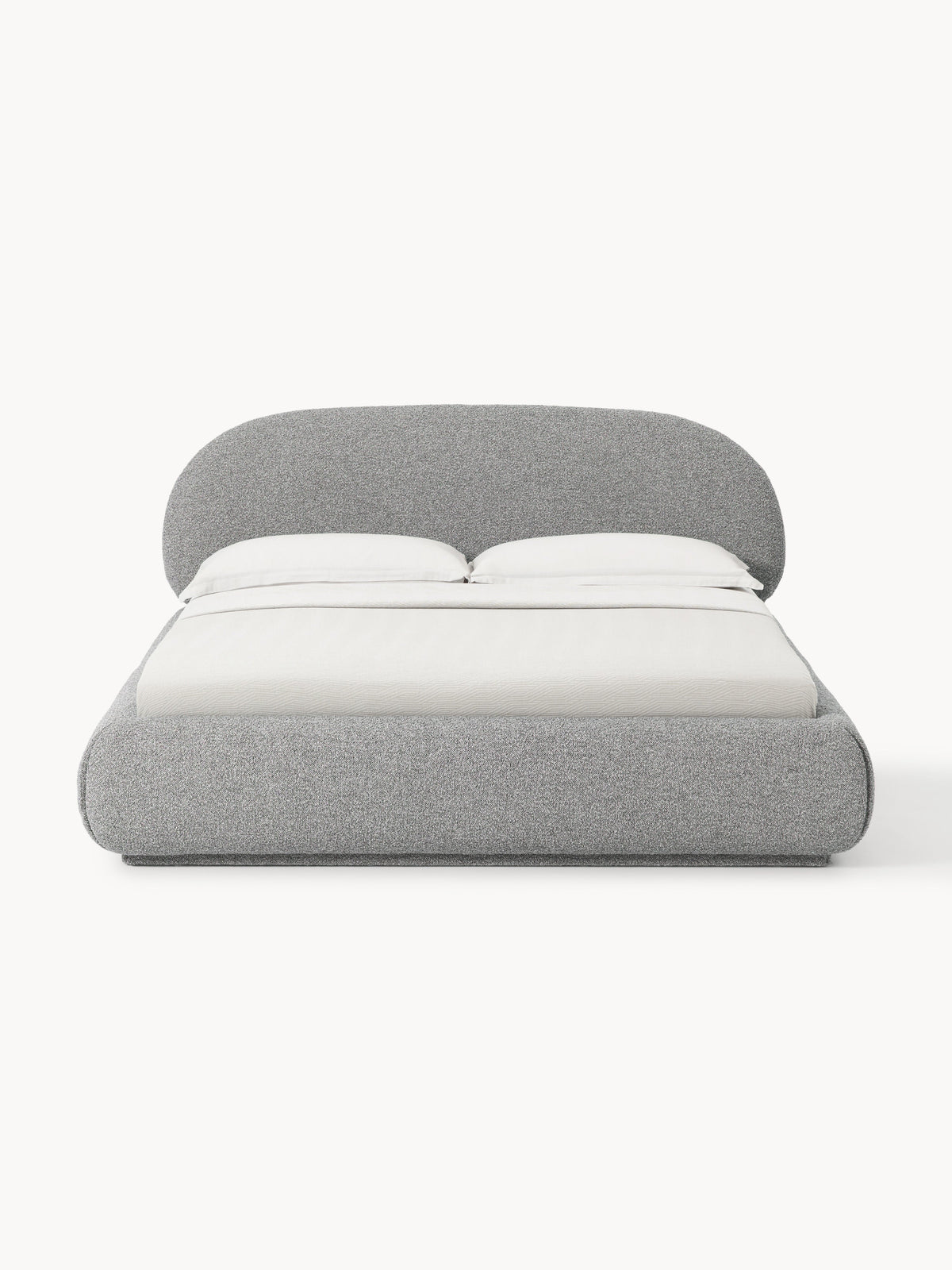 Albrisa Bouclé Upholstered Bed