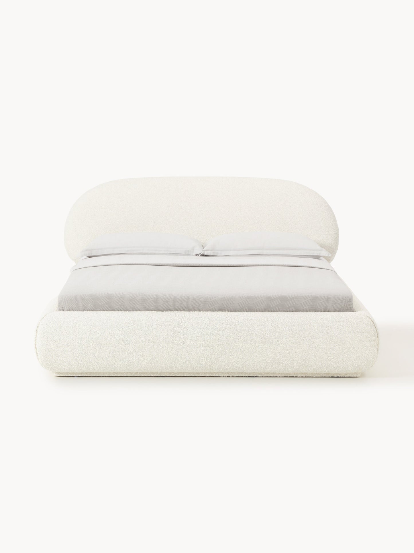 Albrisa Bouclé Upholstered Bed