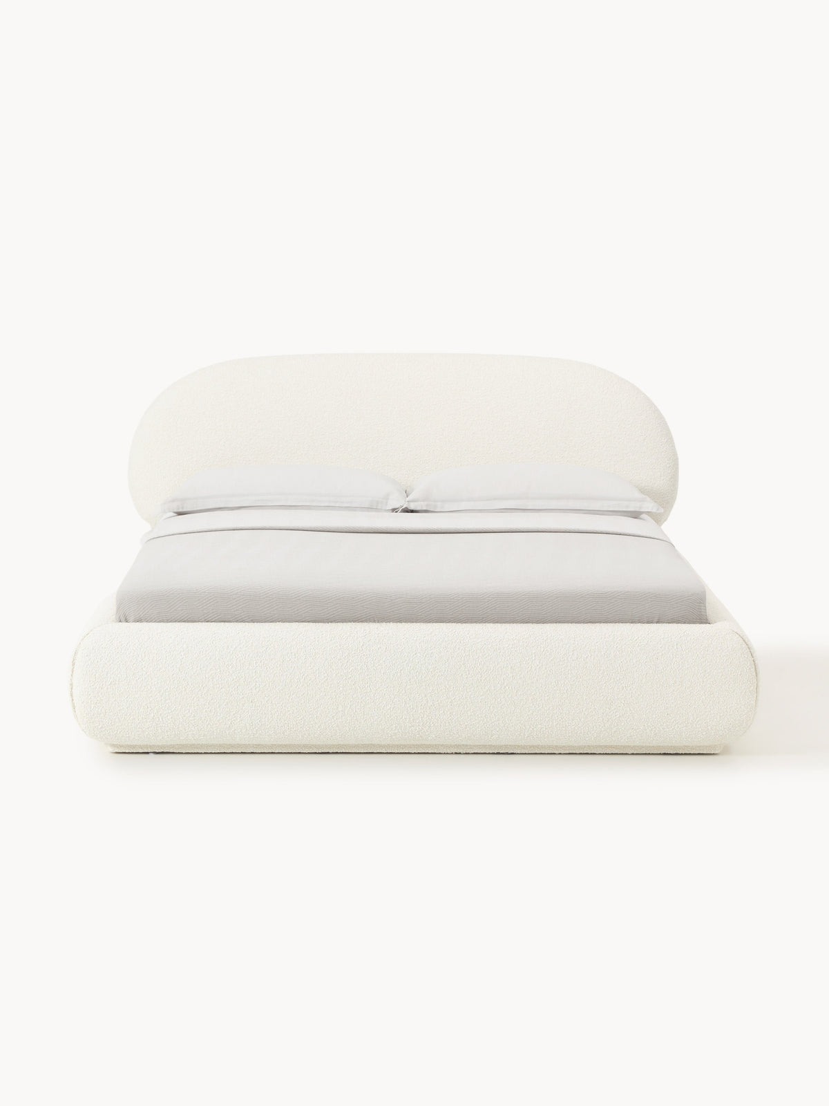 Albrisa Bouclé Upholstered Bed