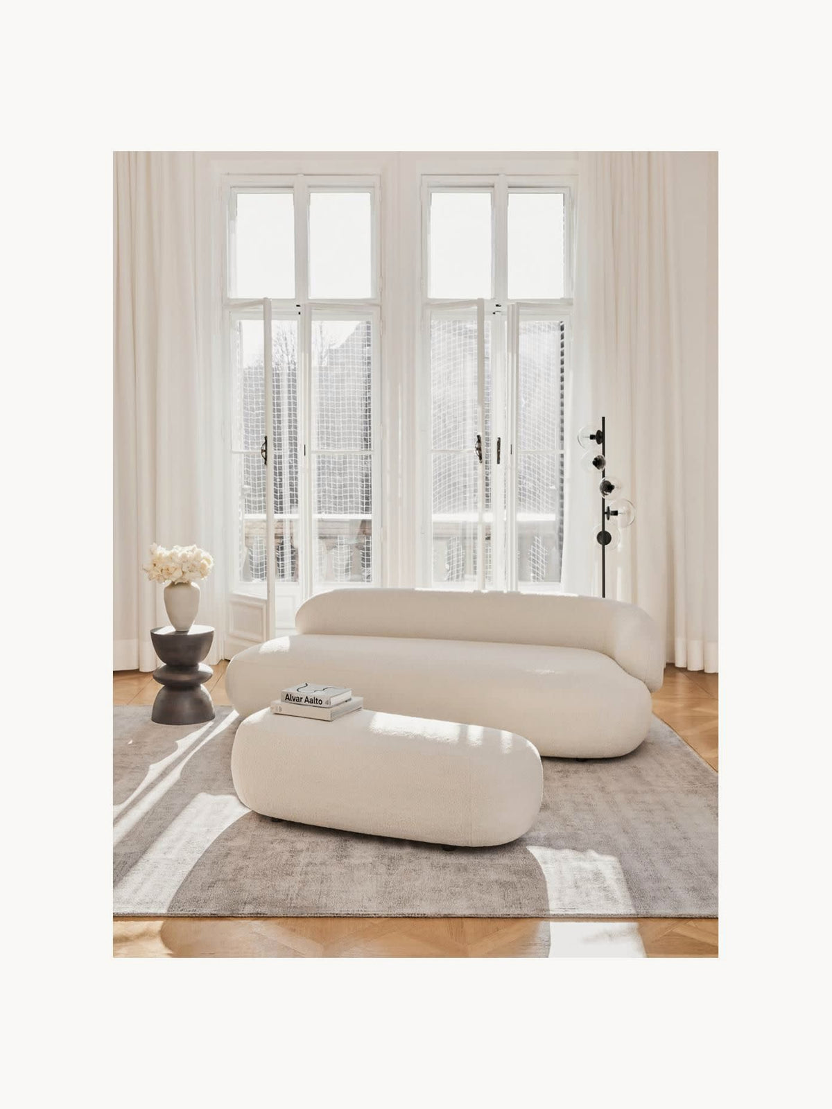 Albrisa Sofa (3-Seater) in Teddy
