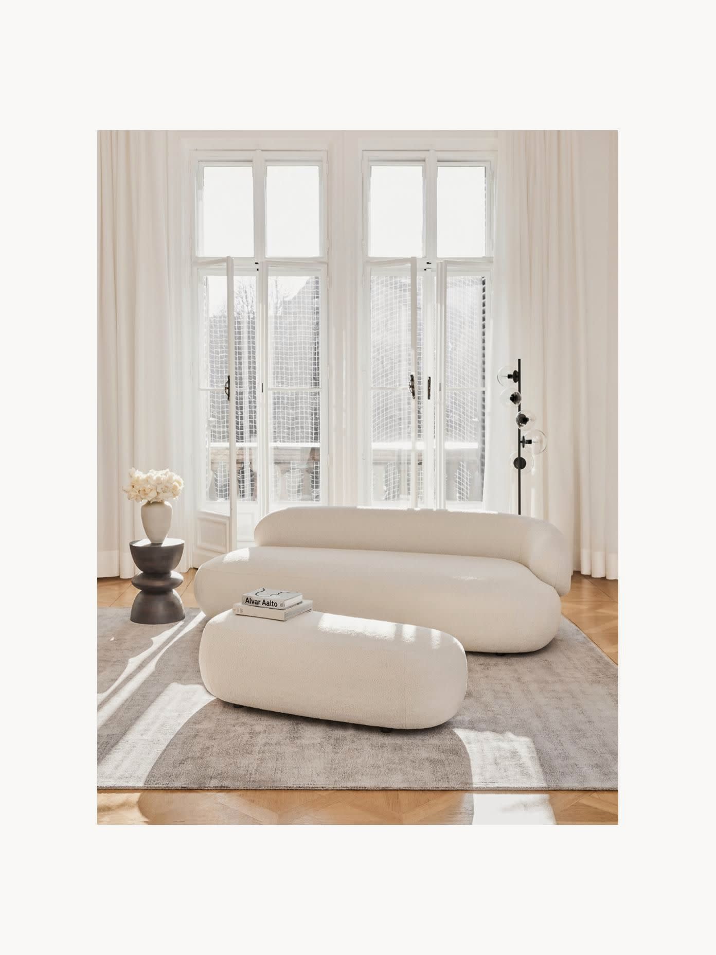 Albrisa Sofa (3-Seater) in Teddy