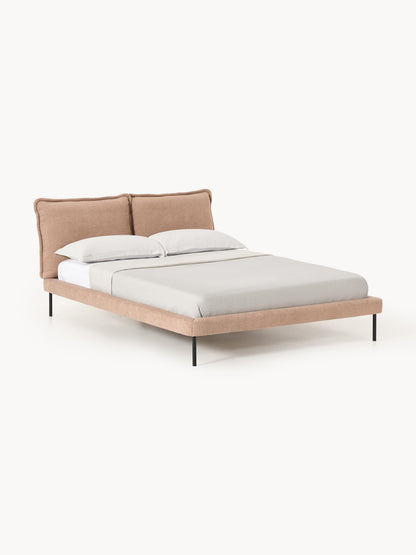 Amelisto Teddy Bouclé Upholstered Bed