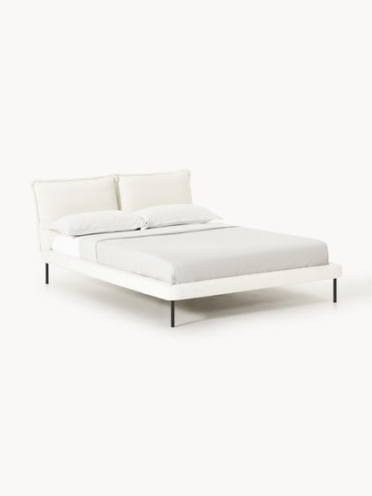 Amelisto Teddy Bouclé Upholstered Bed