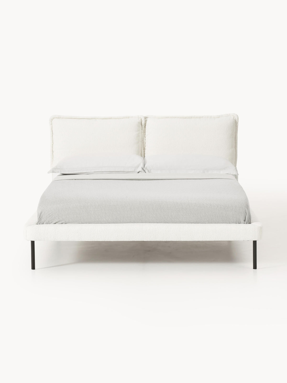 Amelisto Teddy Bouclé Upholstered Bed