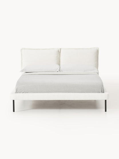 Amelisto Teddy Bouclé Upholstered Bed