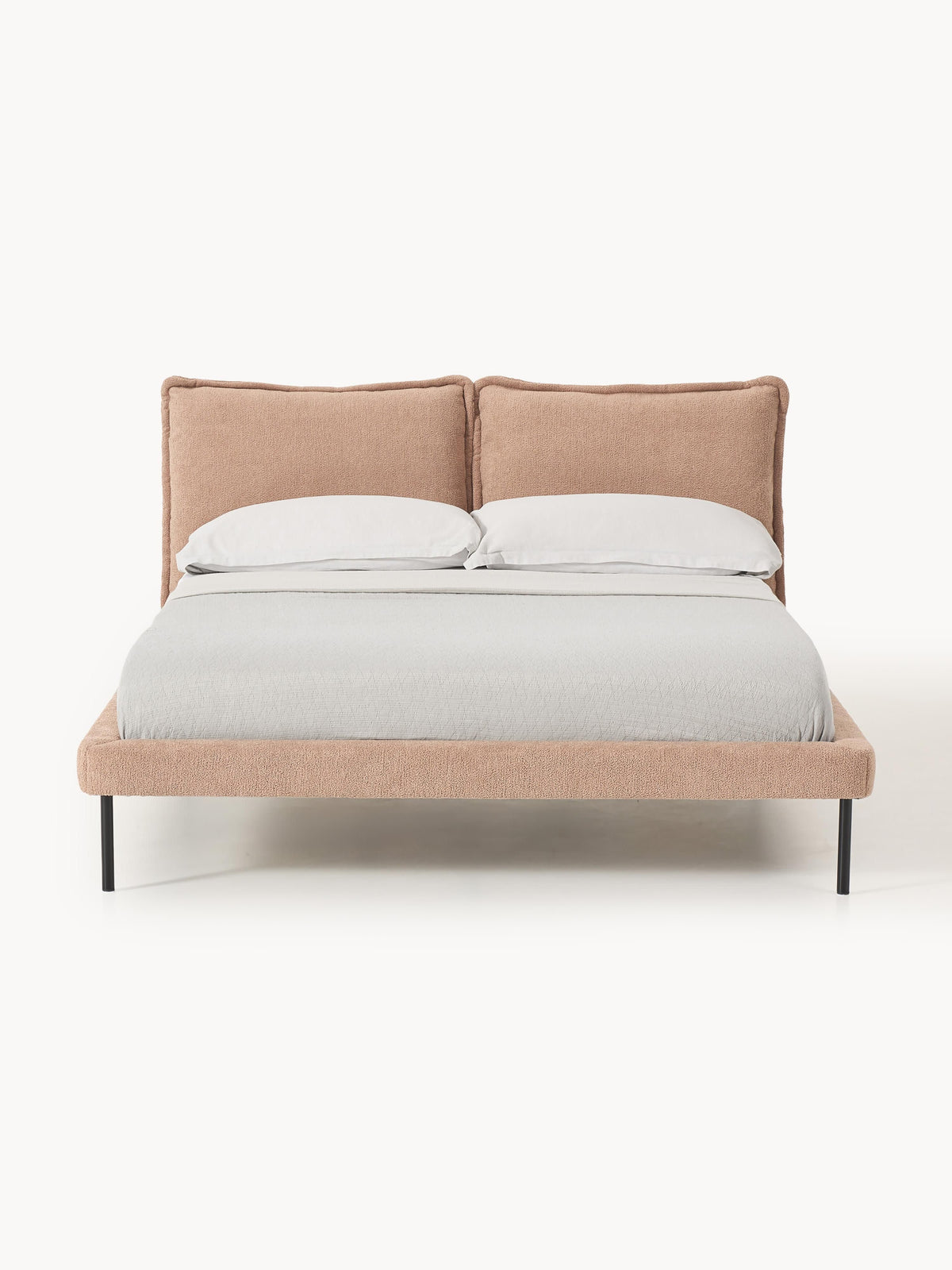 Amelisto Teddy Bouclé Upholstered Bed