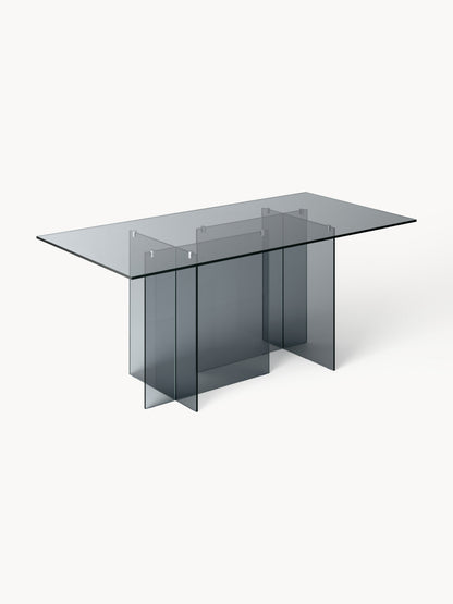 Anousta Dining Table in Glass, 180 x 90 cm