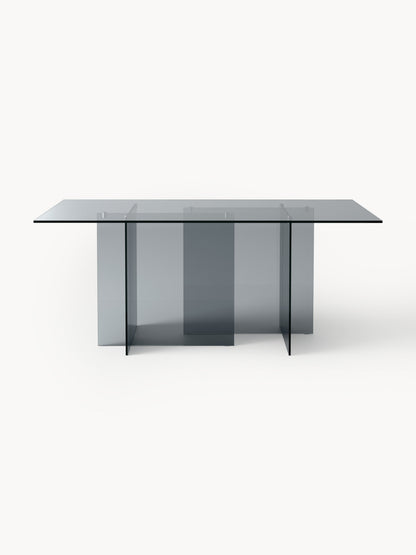 Anousta Dining Table in Glass, 180 x 90 cm