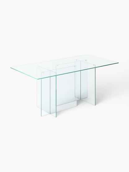 Anousta Dining Table in Glass, 180 x 90 cm