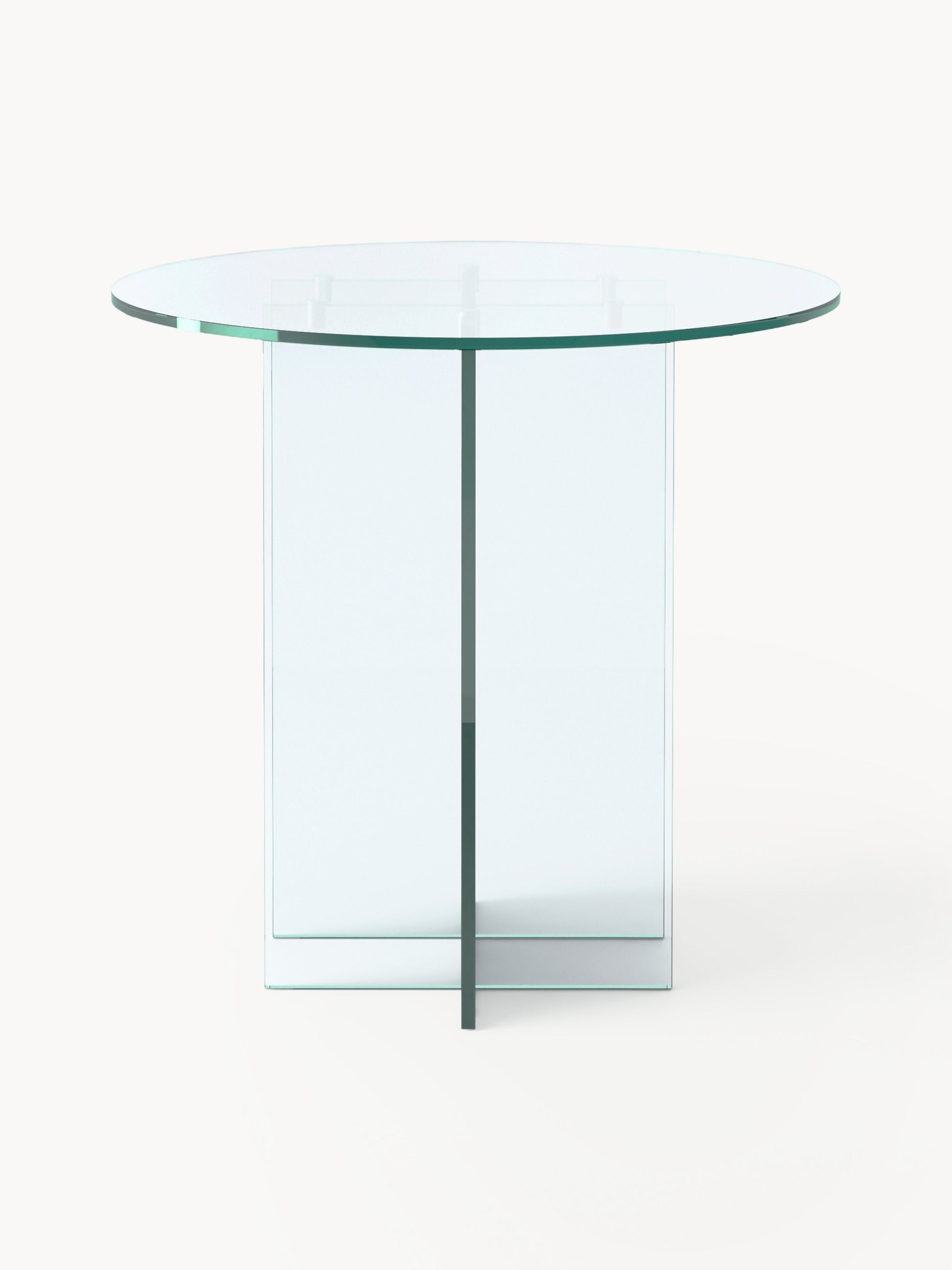 Anousta Round Glass Dining Table, in Various Sizes