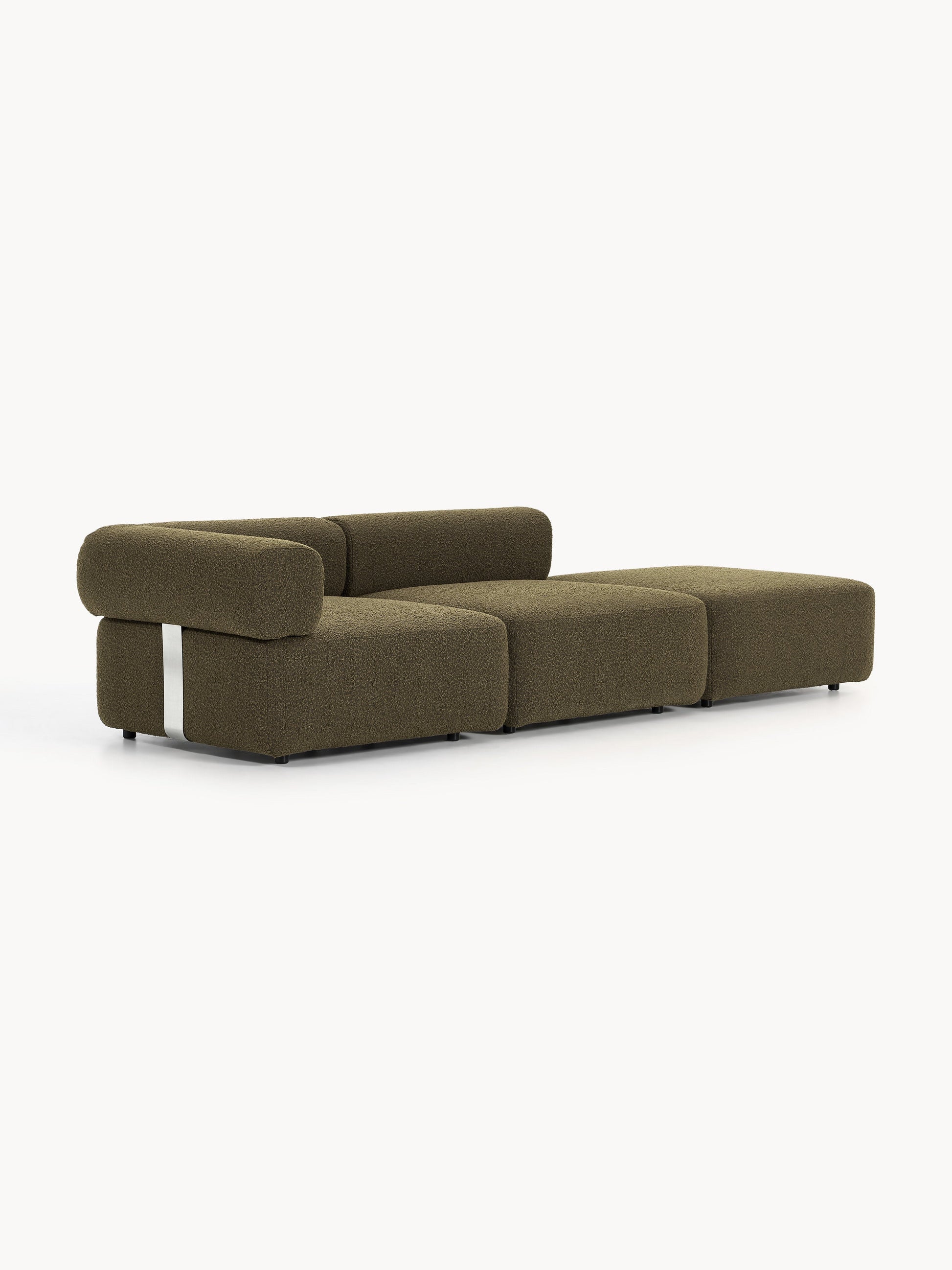 Antveno Modular Ottoman in Bouclé