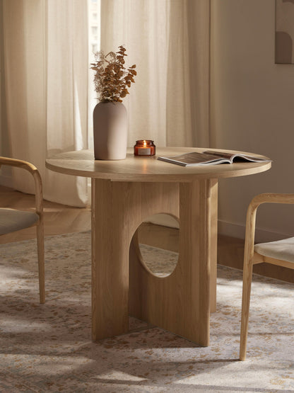 Apolvin Dining Table, Round, in Various Sizes