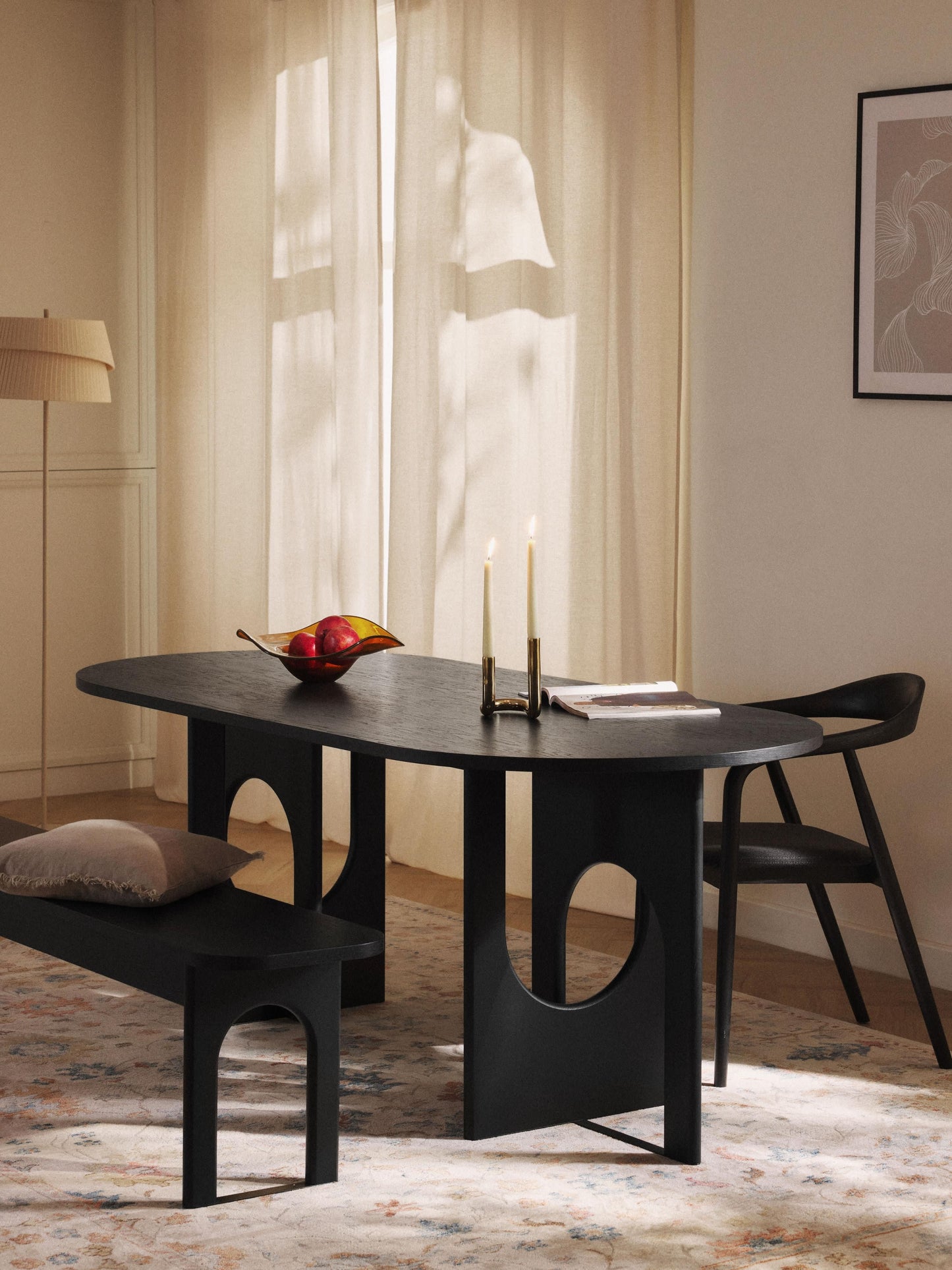 Apolvin Oval Dining Table, in Various Sizes