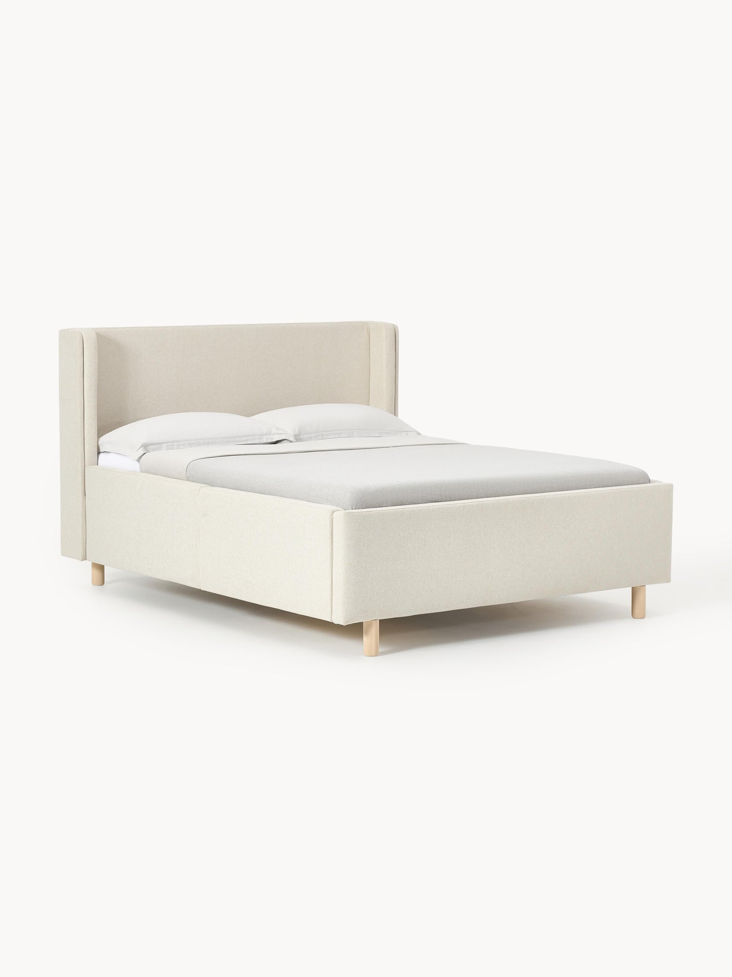 Archbral Upholstered Bed with Drawers