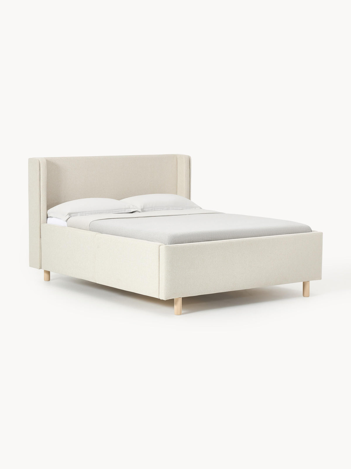 Archbral Upholstered Bed with Drawers