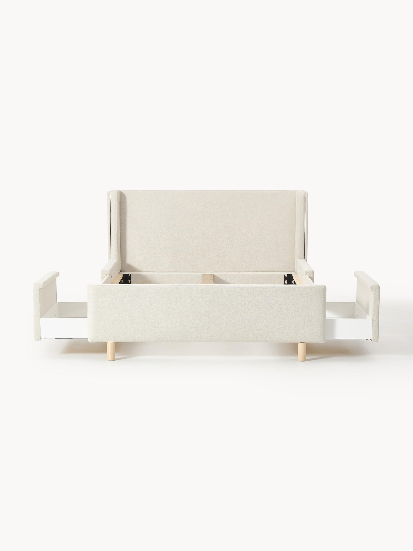 Archbral Upholstered Bed with Drawers
