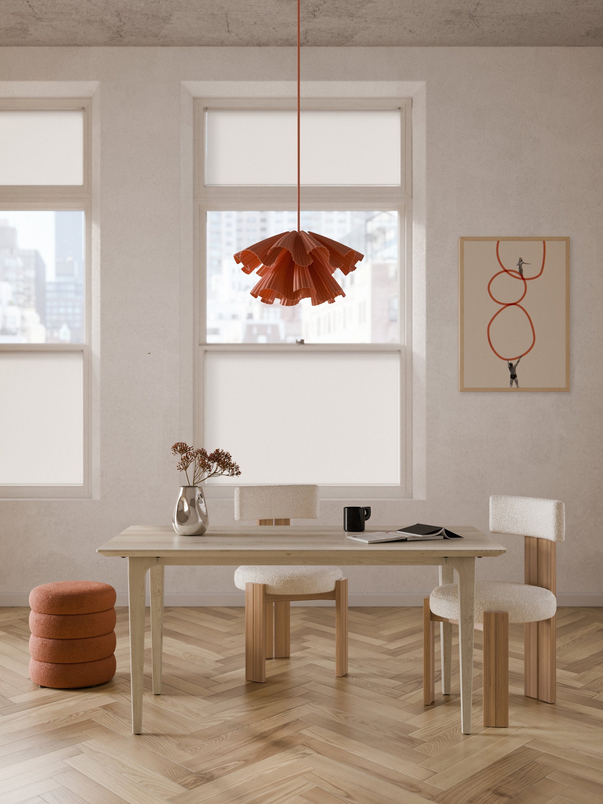 Archinta Dining Table in Oak, in Various Sizes