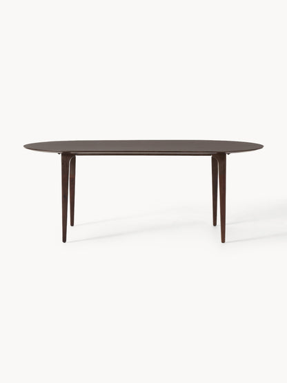 Archinta Oval Dining Table in Mango Wood, 200 x 100 cm