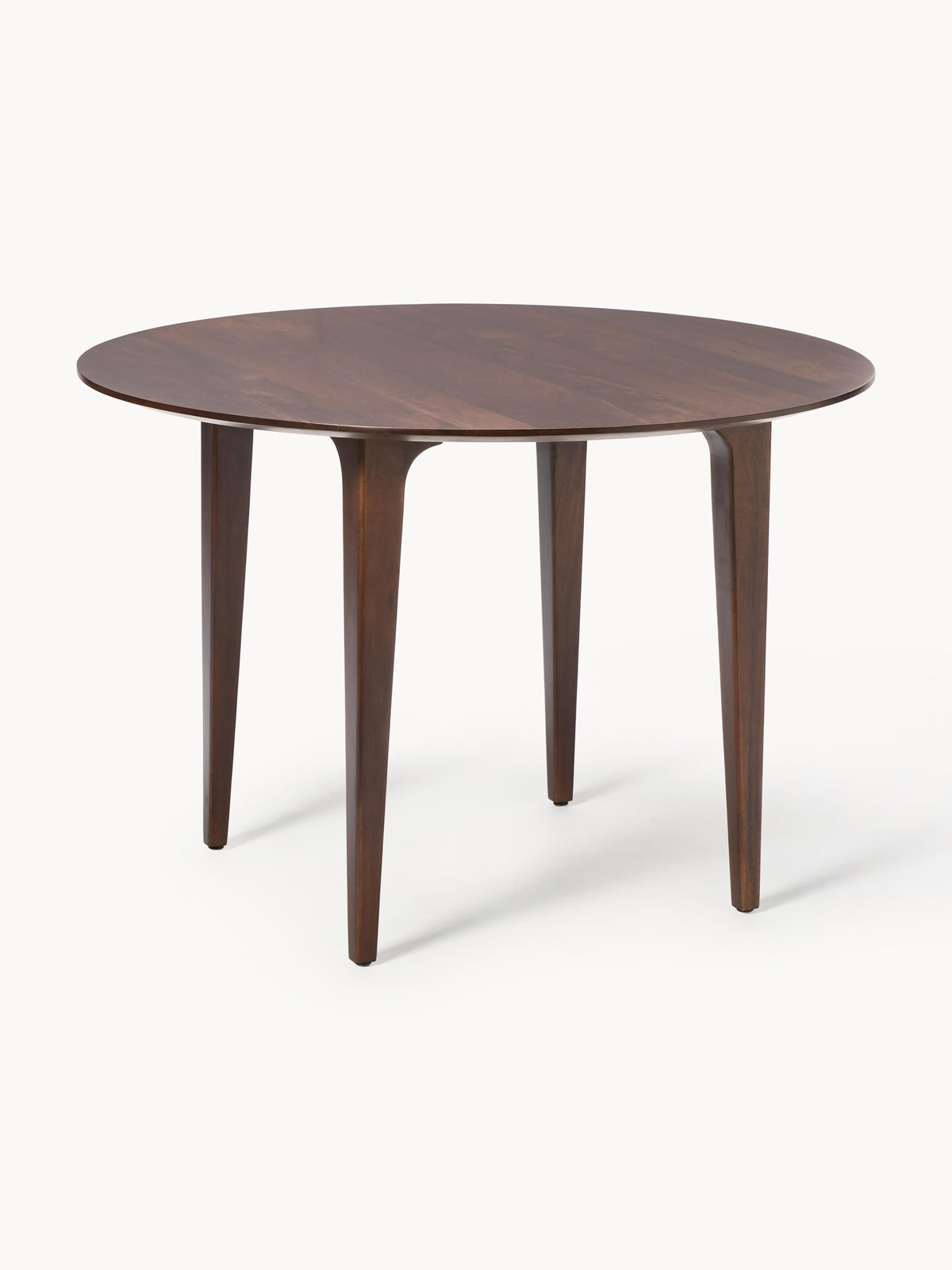 Archinta Round Dining Table in Mango Wood, Ø 110 cm