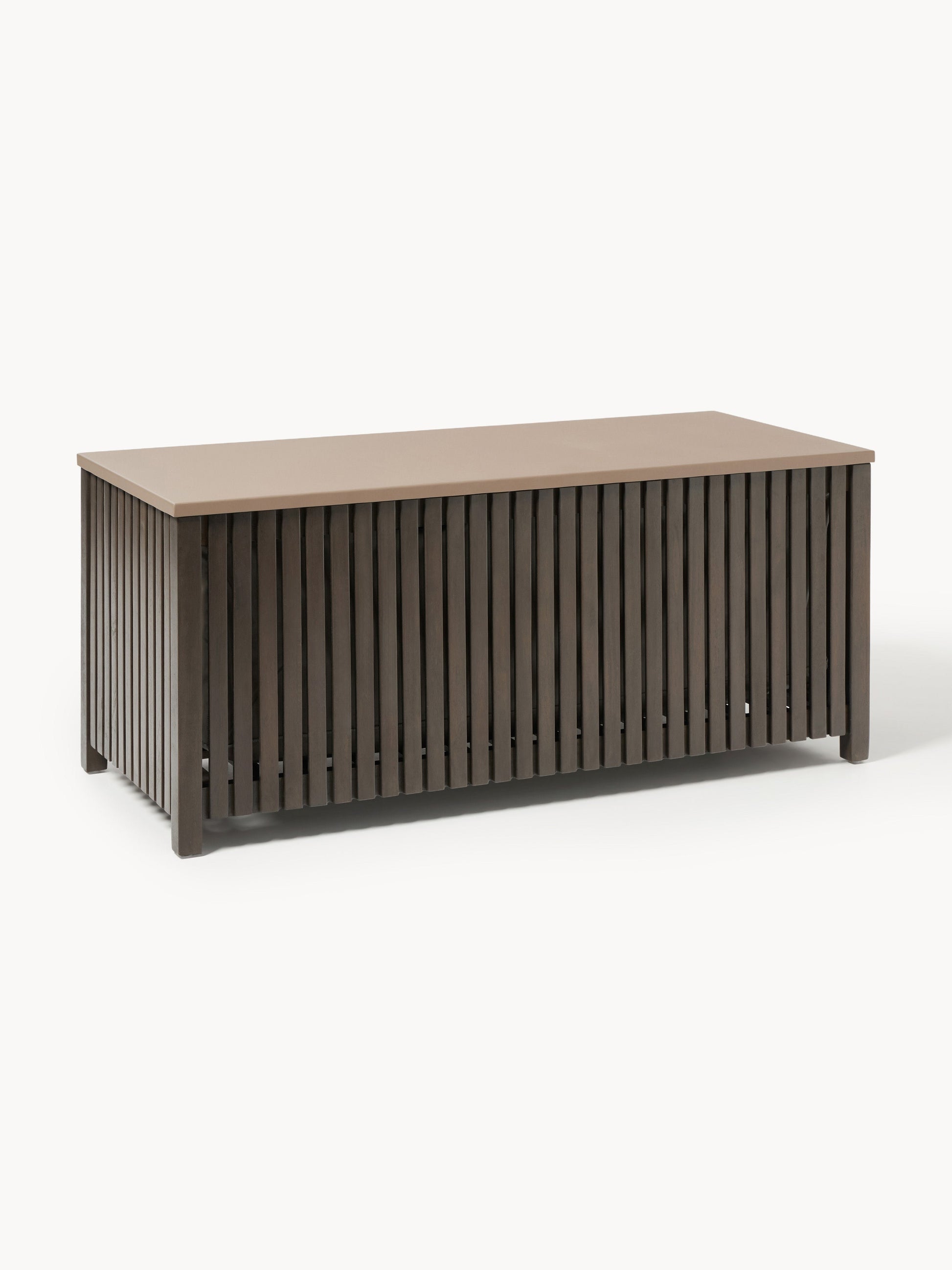 Arkilo Garden Storage Box in Acacia Wood with Insert, W 129 cm