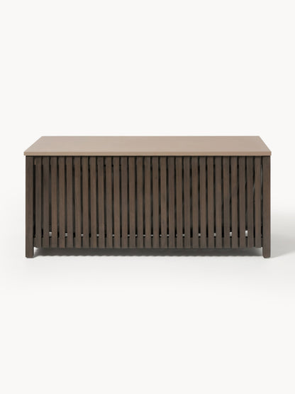 Arkilo Garden Storage Box in Acacia Wood with Insert, W 129 cm