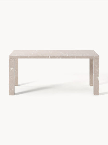 Carseld Marble-Look Dining Table, 180 x 90 cm