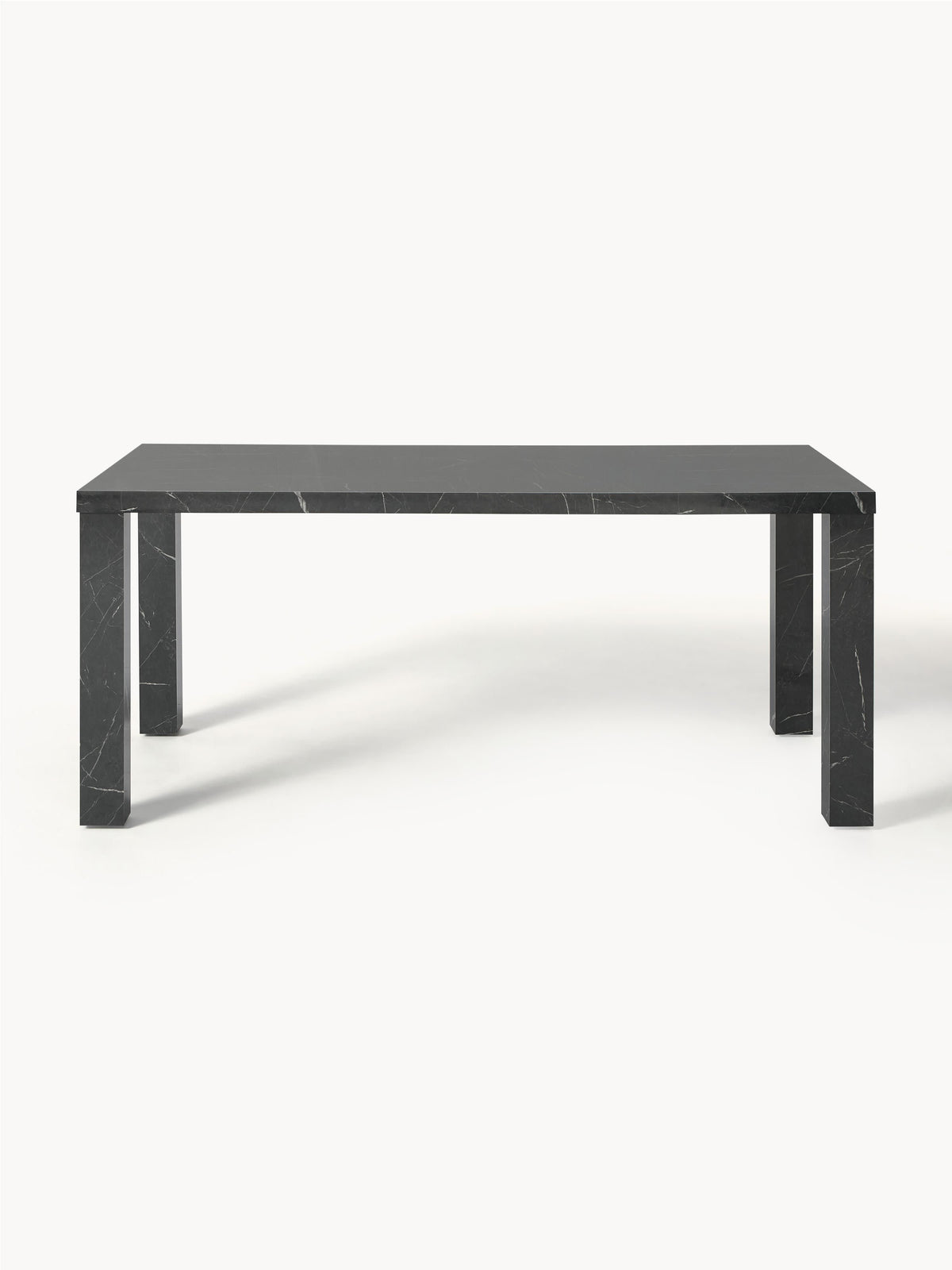 Carseld Marble-Look Dining Table, 180 x 90 cm