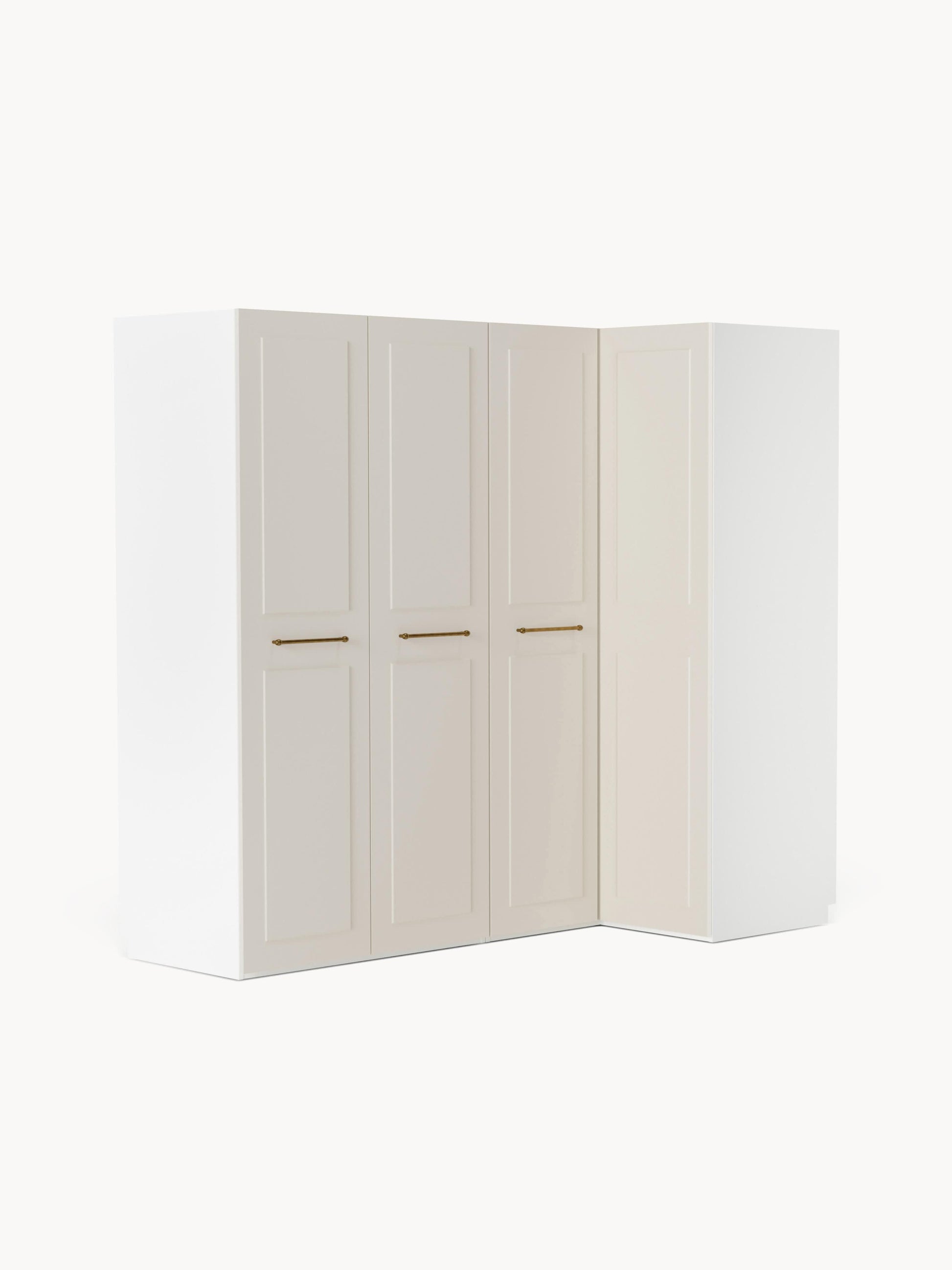 Charquil Modular Corner Wardrobe, 215 cm Wide, in Various Sizes