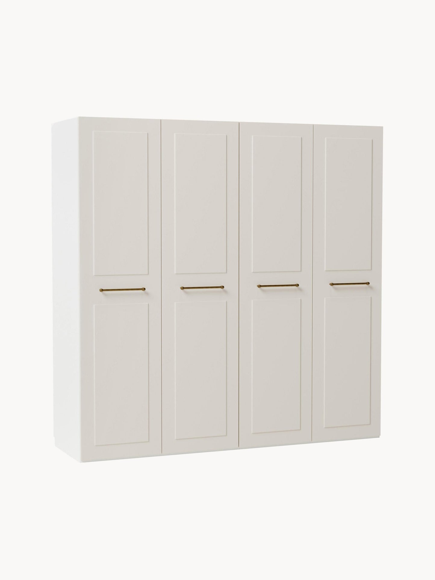 Charquil Modular Hinged-Door Wardrobe, 200 cm Wide, in Various Sizes