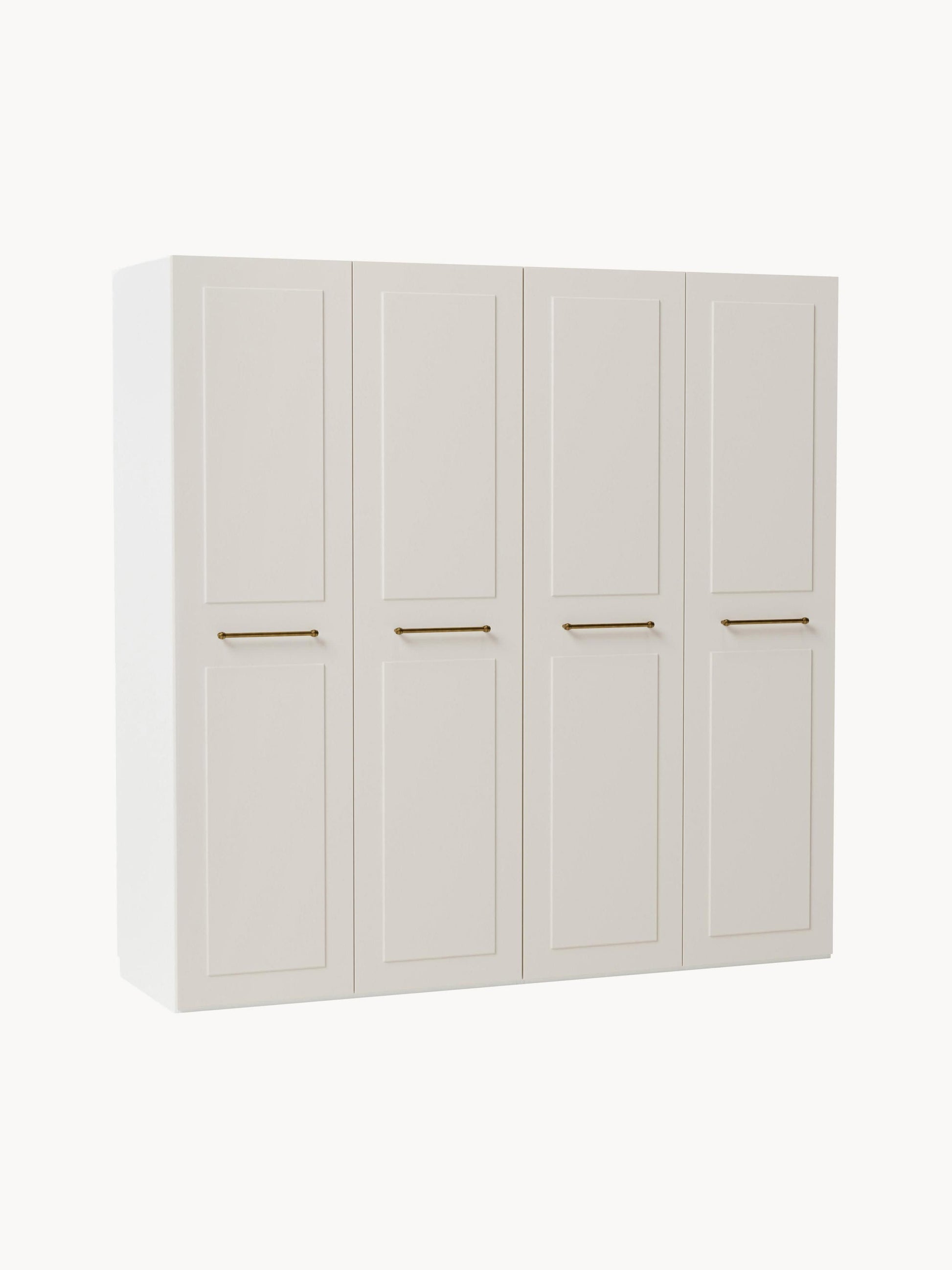 Charquil Modular Hinged-Door Wardrobe, 200 cm Wide, in Various Sizes