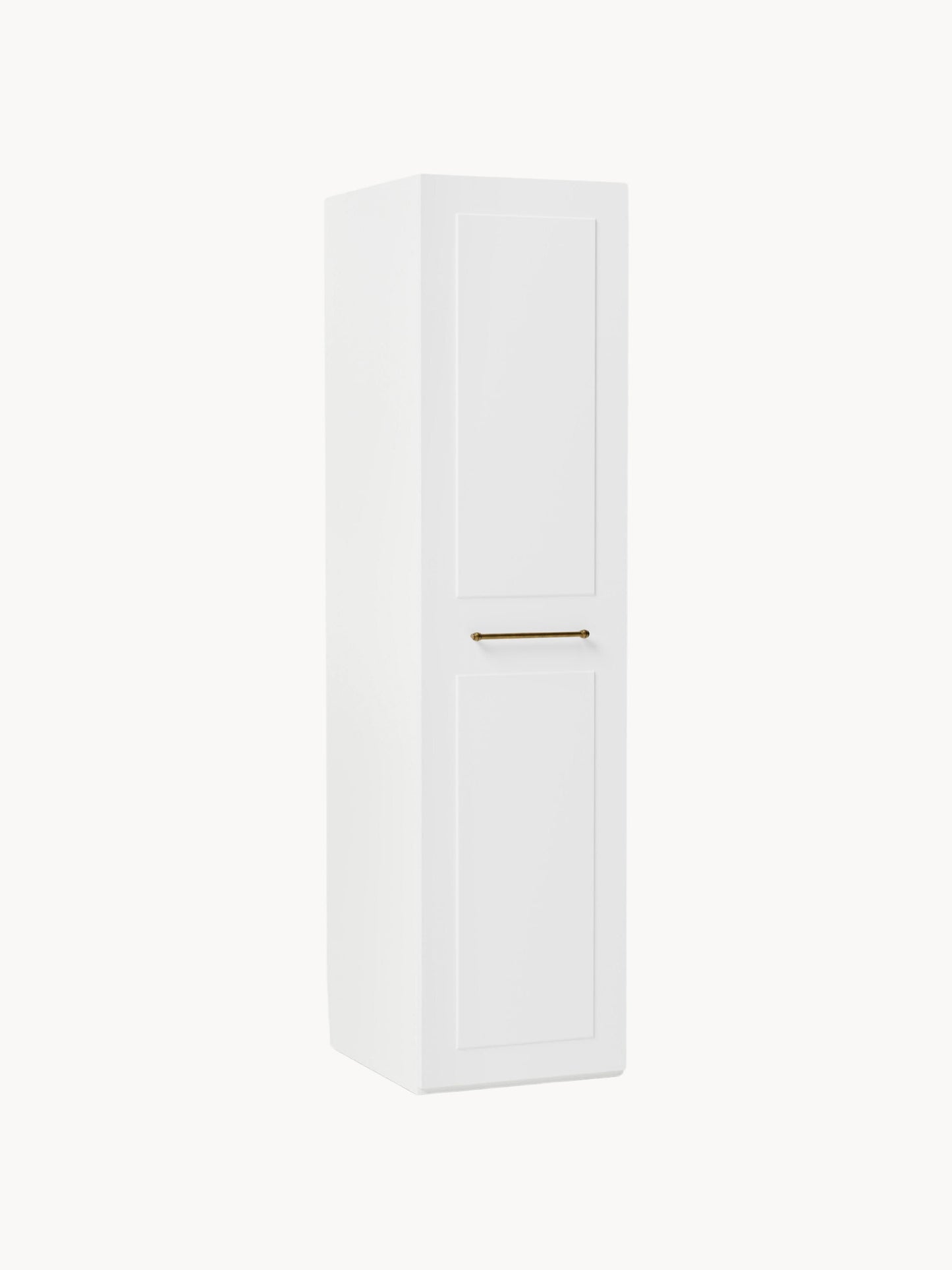 Charquil Modular Hinged-Door Wardrobe, 50 cm Wide, in Various Sizes