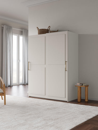 Charquil Modular Sliding-Door Wardrobe, 150 cm Wide, in Various Sizes