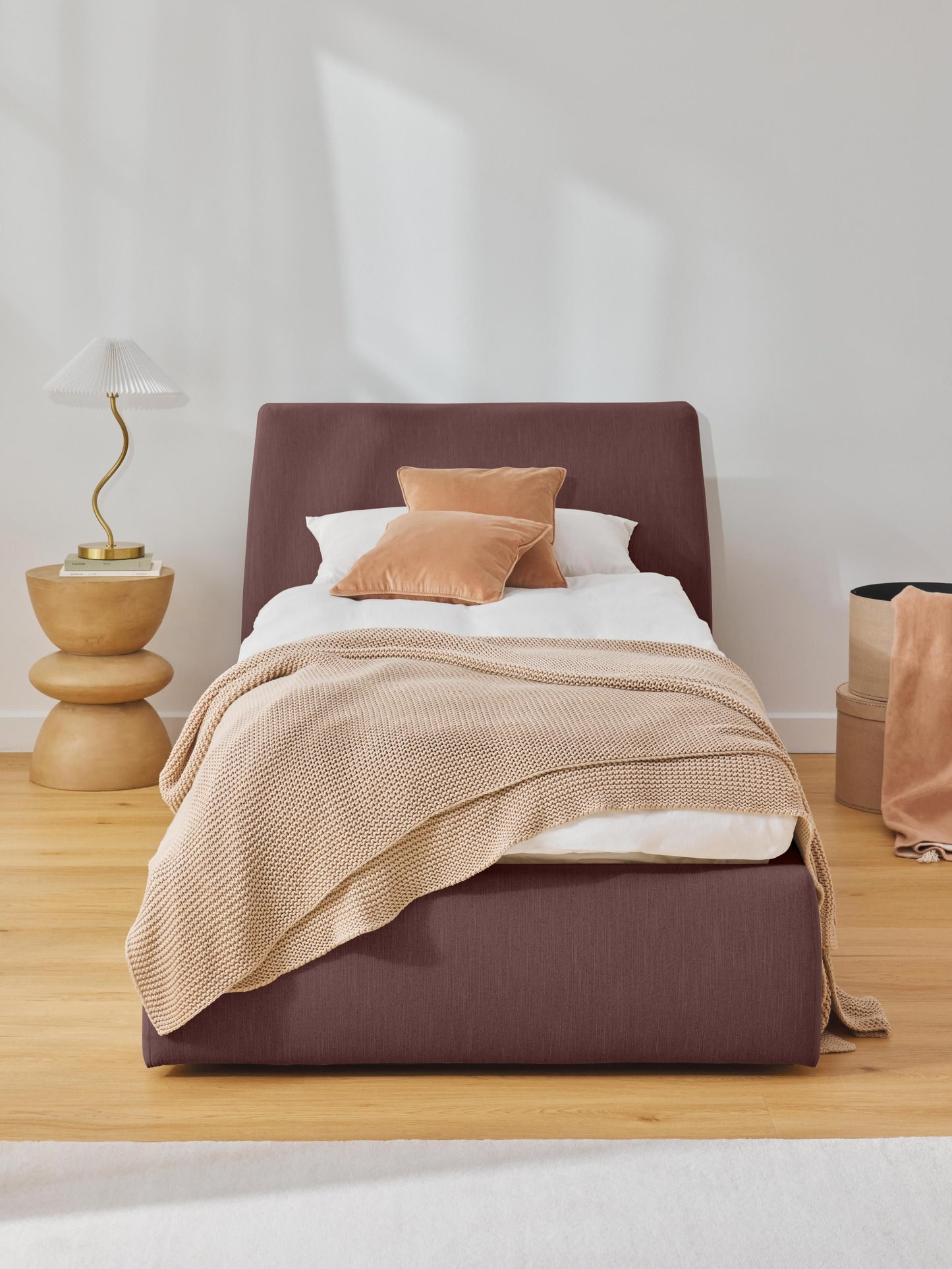 Clonoble Single Bed with Storage